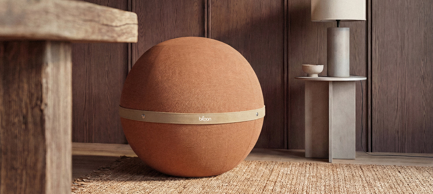 Bloon coloris terracota dans un intérieur